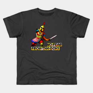 No Fear From the Gods 8 Bit Art Kids T-Shirt